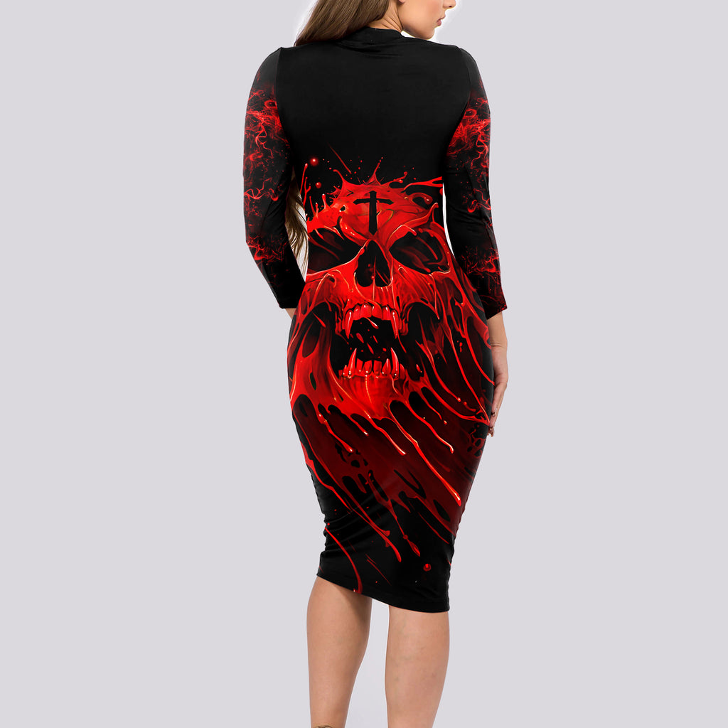 skull-long-sleeve-bodycon-dress-bloody-skull-scream