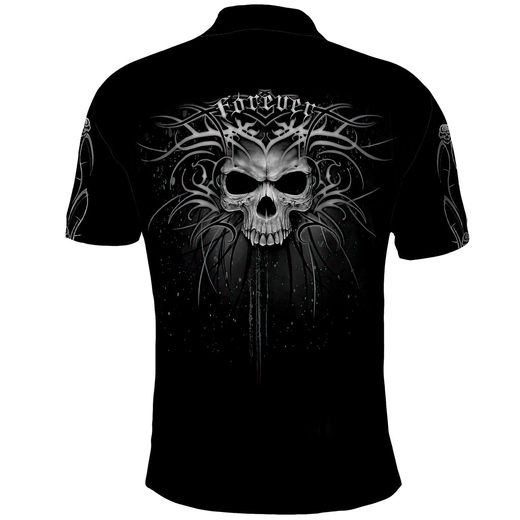 skull-polo-shirt-skull-death-forever