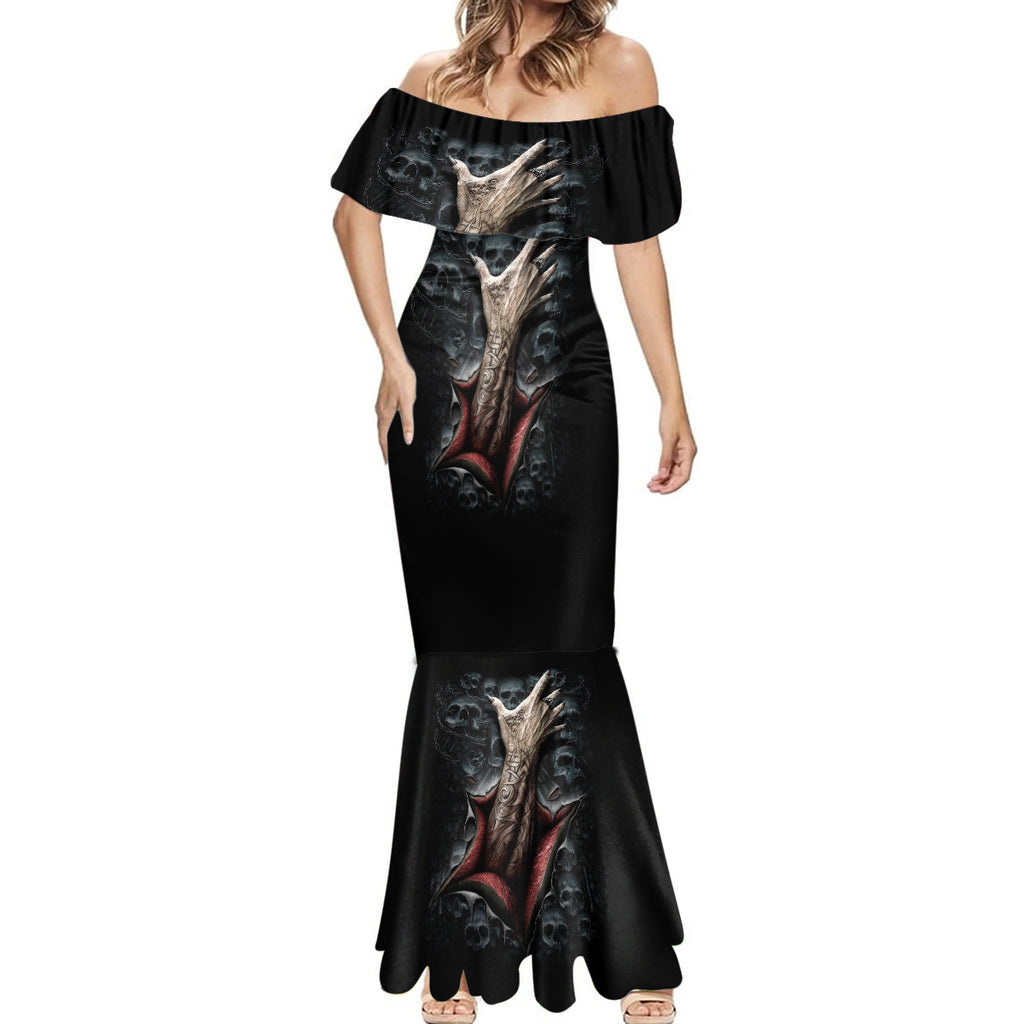 skull-mermaid-dress-skeleton-ripped-inside
