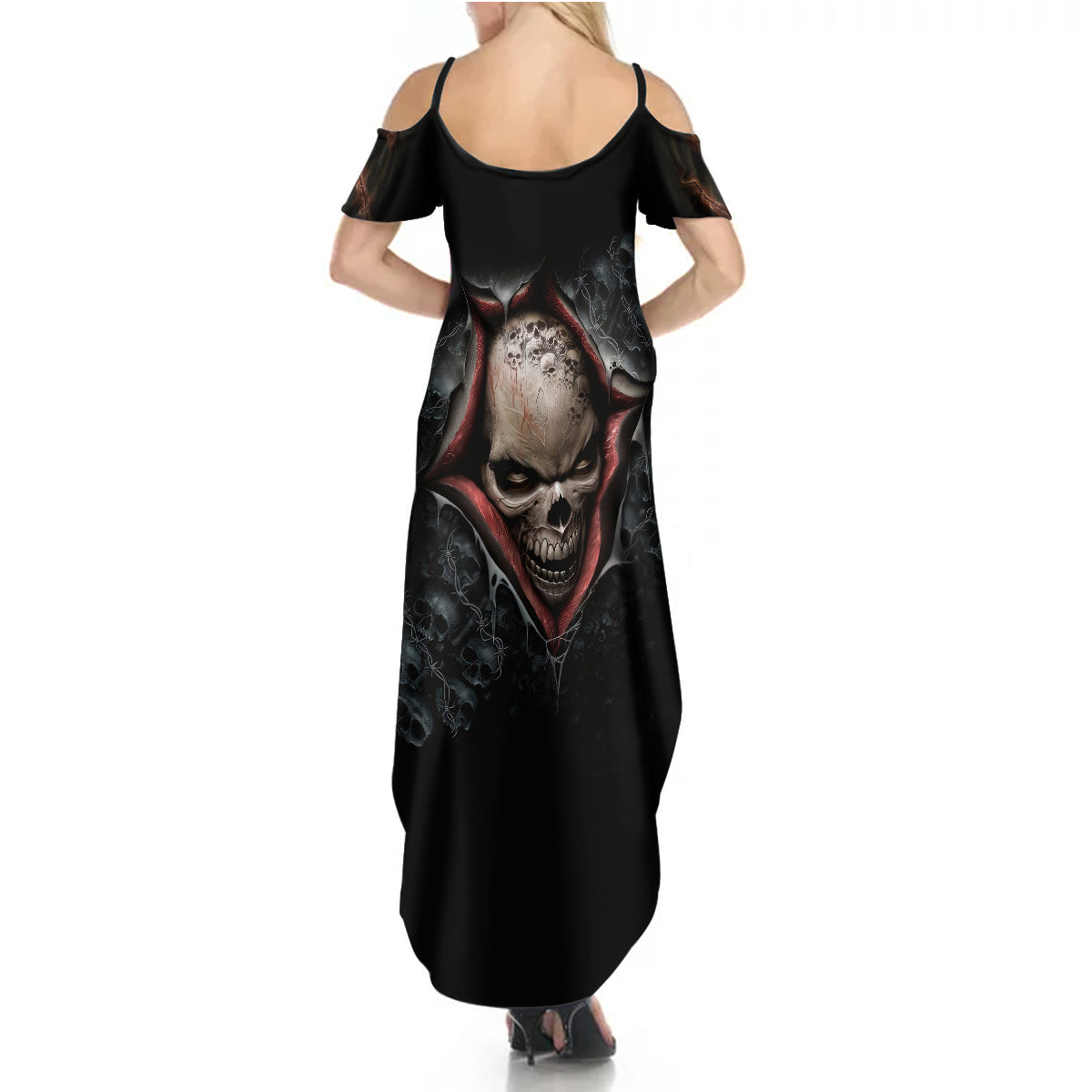 skull-summer-maxi-dress-skeleton-ripped-inside