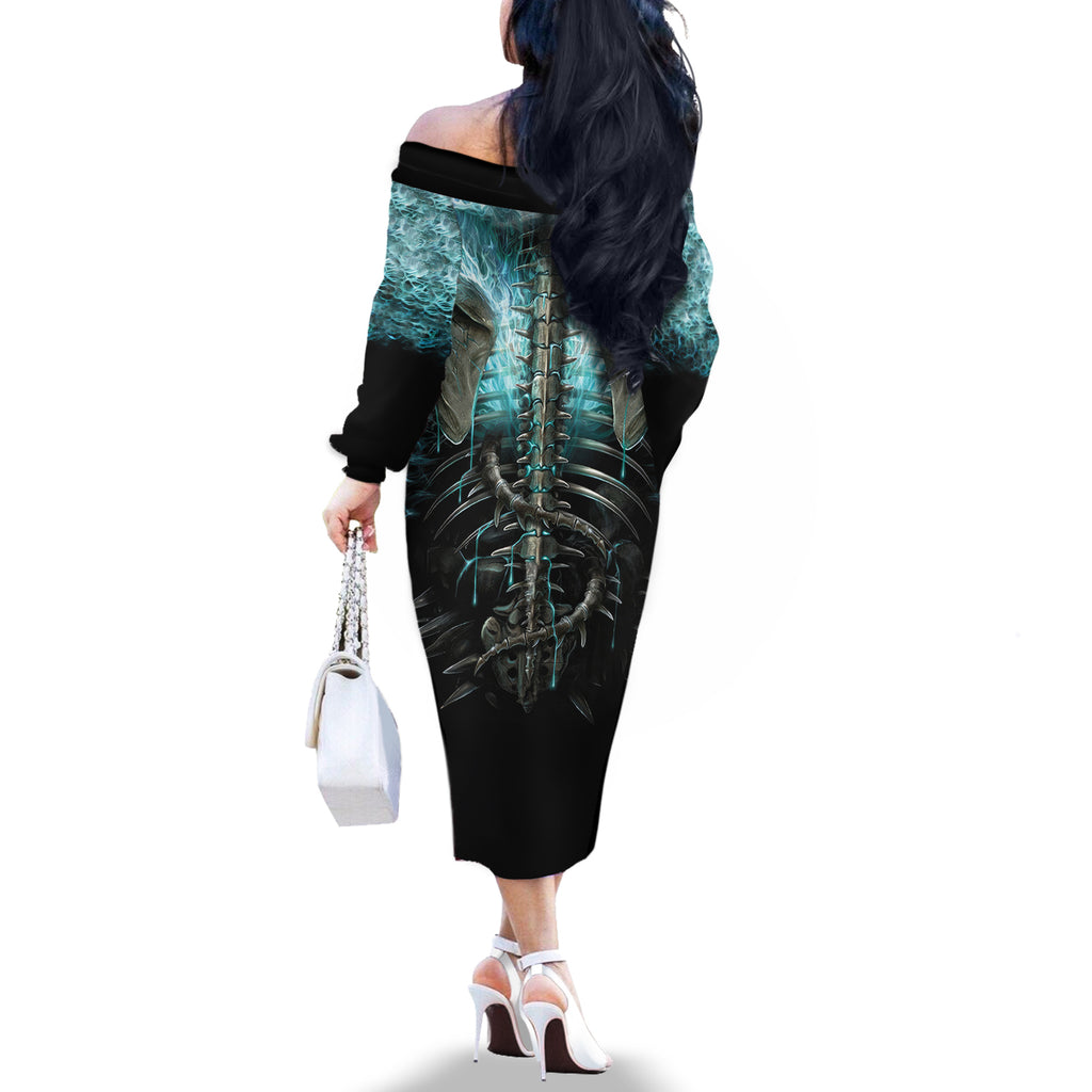 flame-twin-skull-off-the-shoulder-long-sleeve-dress-skeleton-inside