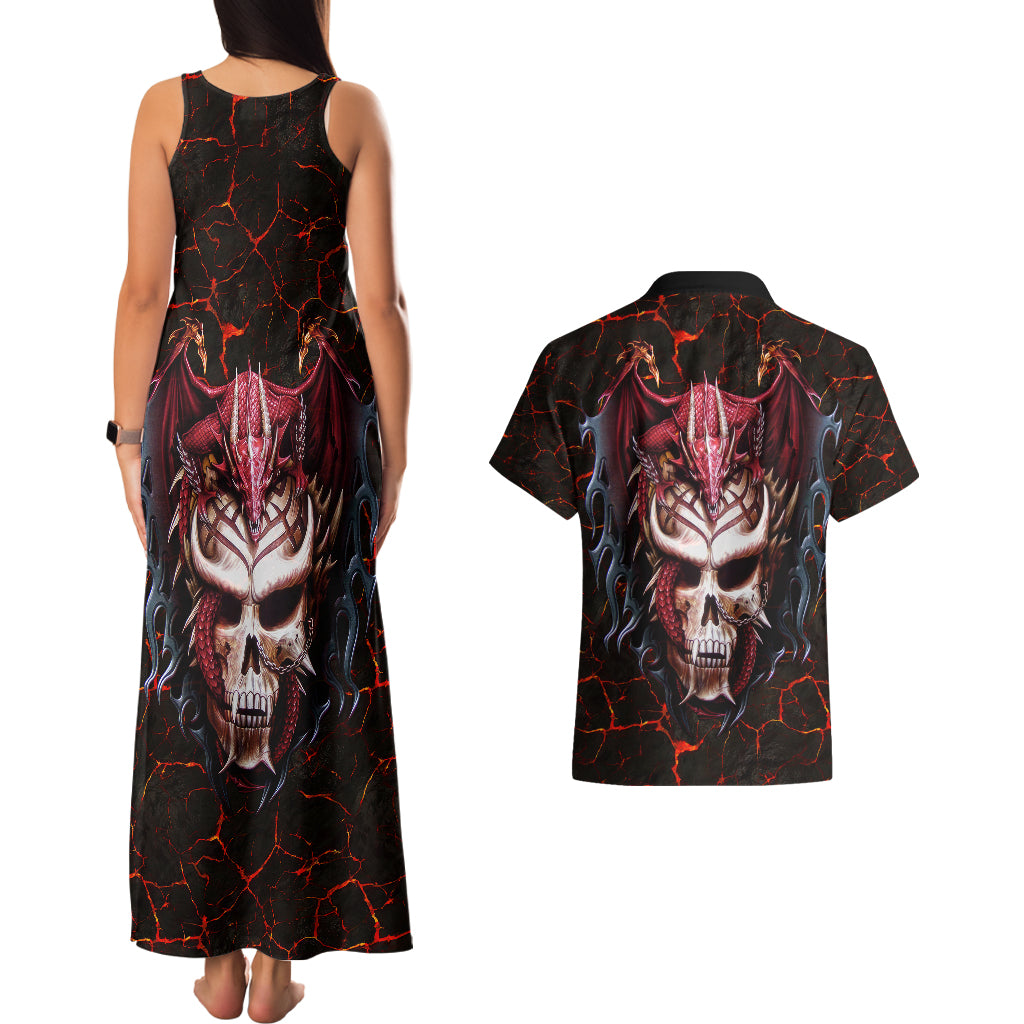 infernal-draconic-skull-couples-matching-tank-maxi-dress-and-hawaiian-shirt-embracing-the-fiery-soul