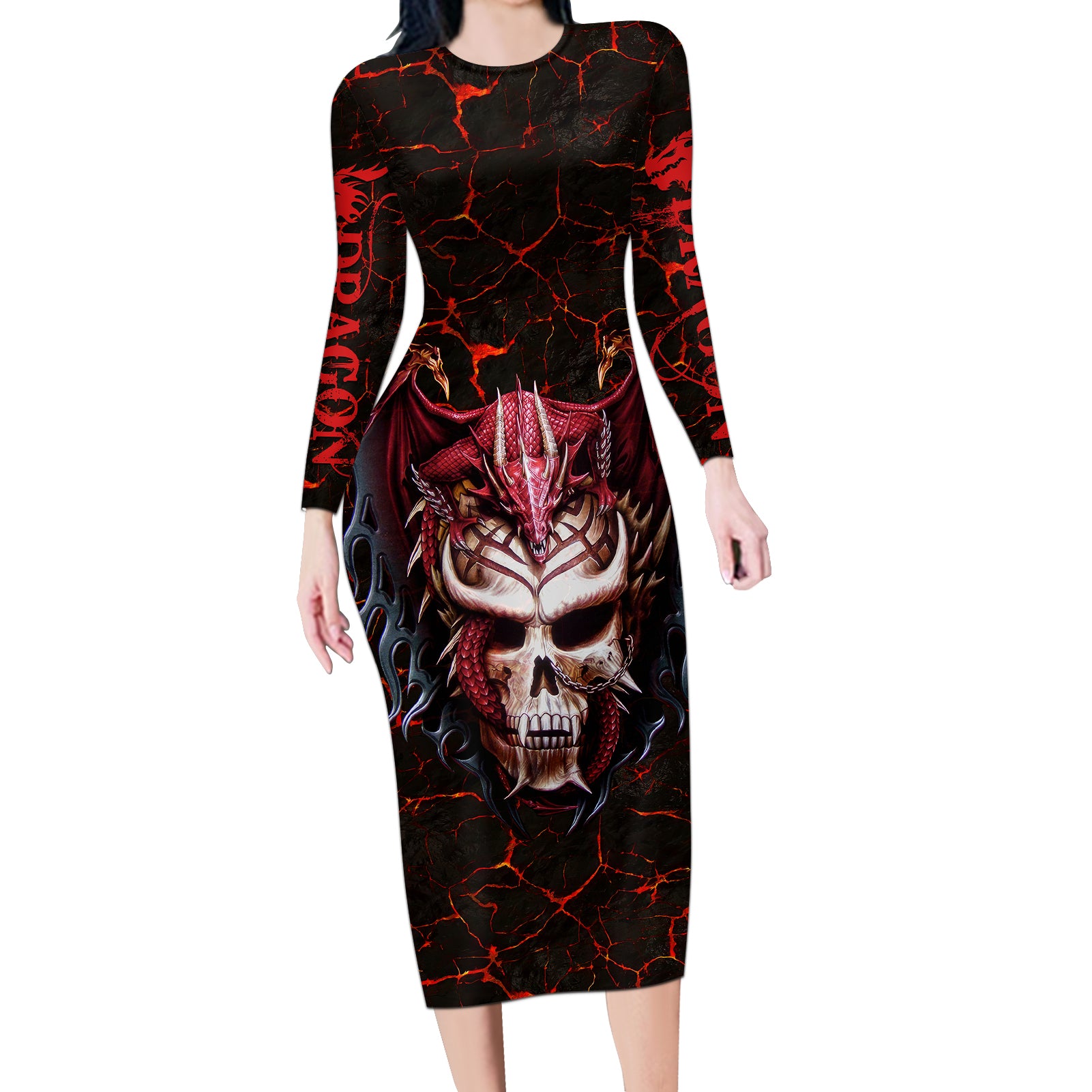 infernal-draconic-skull-long-sleeve-bodycon-dress-embracing-the-fiery-soul