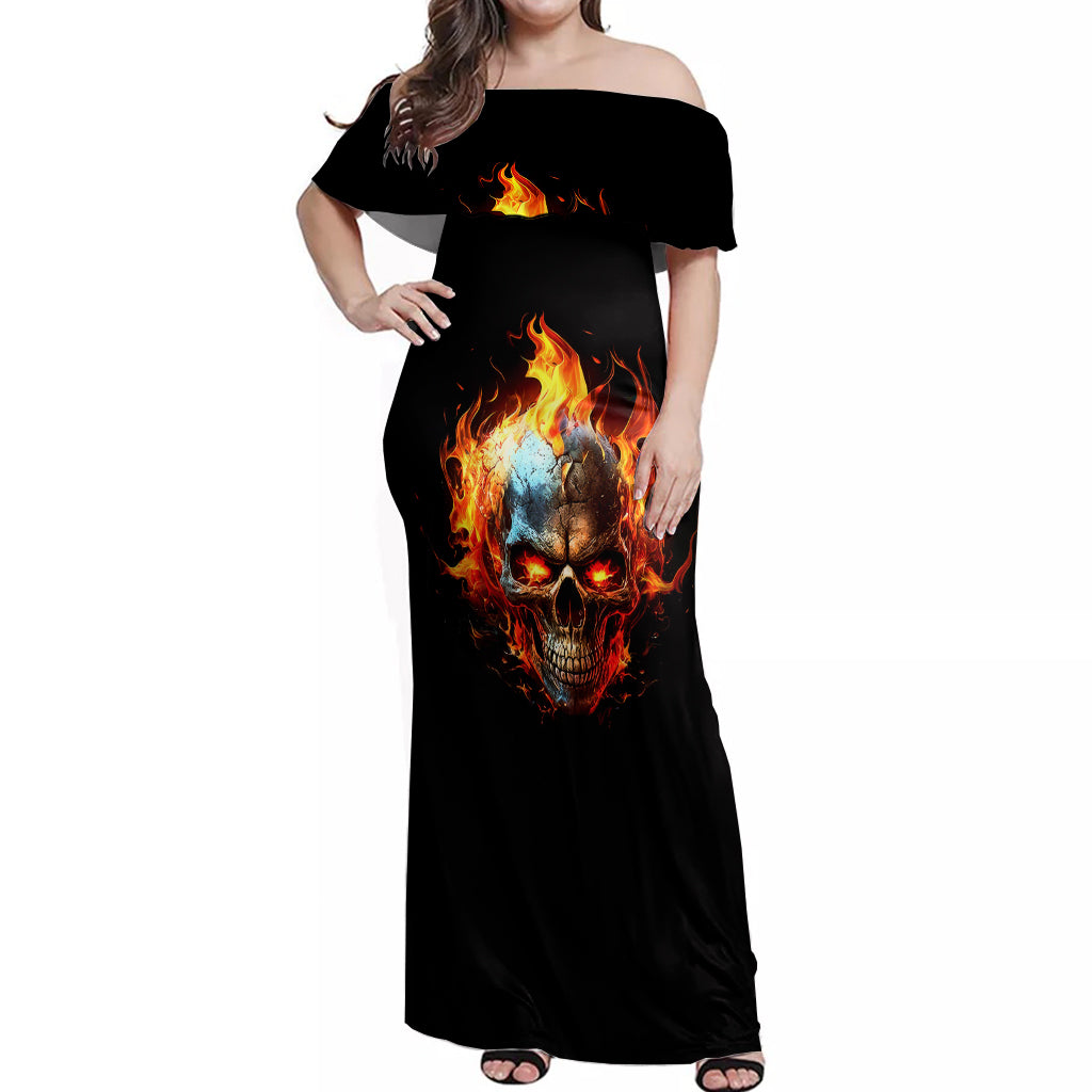flaming-skull-off-shoulder-maxi-dress-celestial-riders-with-angel-wings