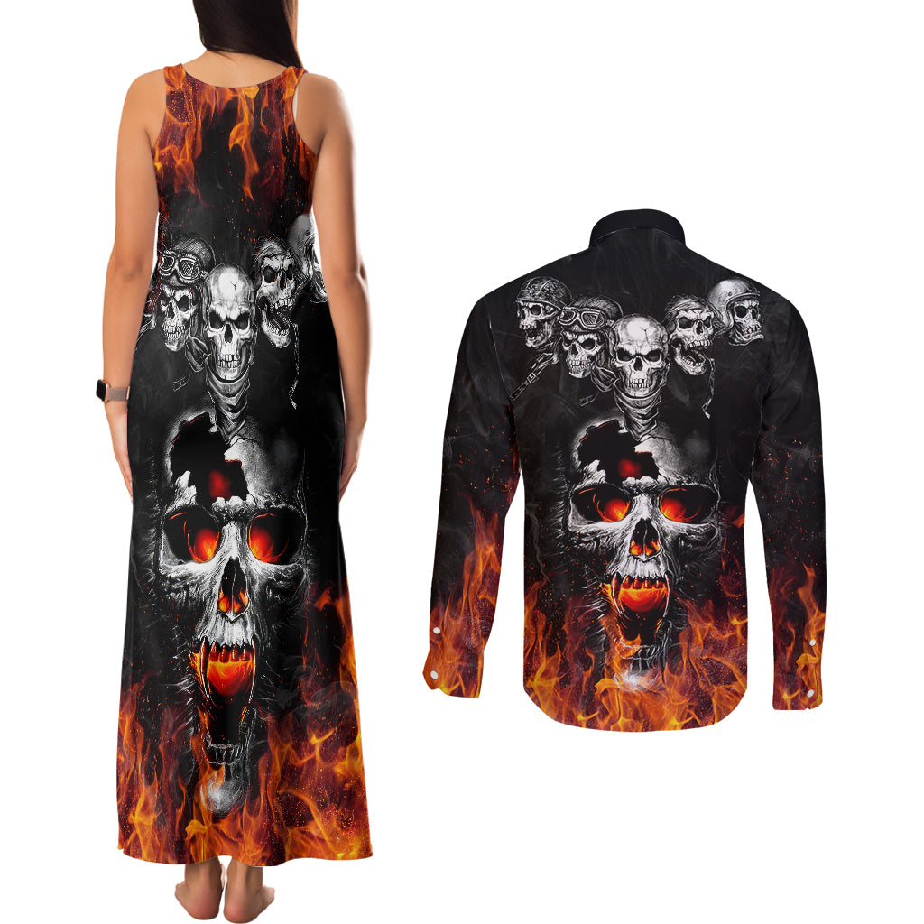 flaming-skull-hoodie-couples-matching-tank-maxi-dress-and-long-sleeve-button-shirts-spectral-pyre