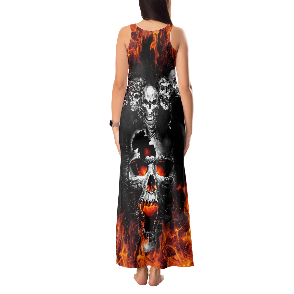 flaming-skull-hoodie-tank-maxi-dress-spectral-pyre