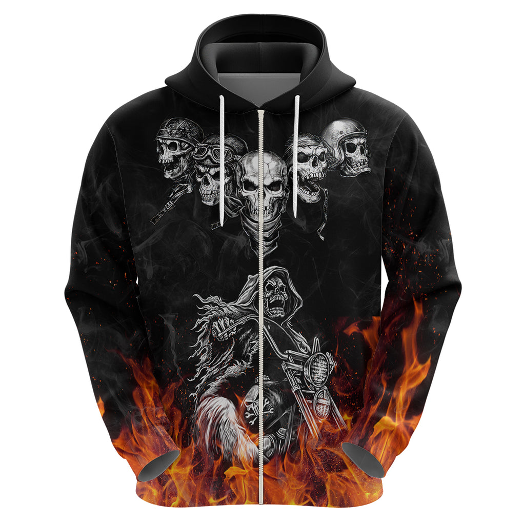 skull-hoodie-five-skull-with-motocycle