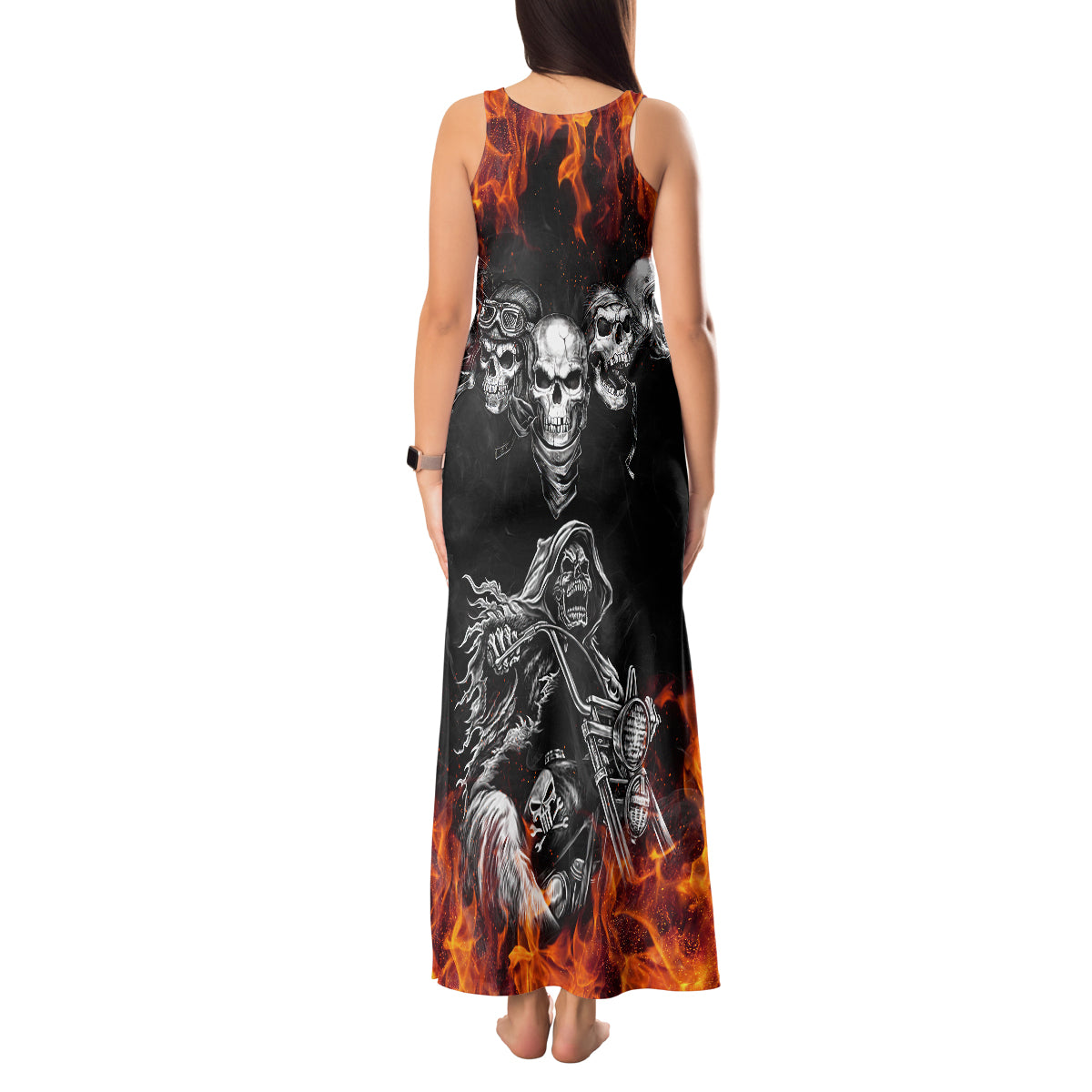 skull-tank-maxi-dress-five-skull-with-motocycle