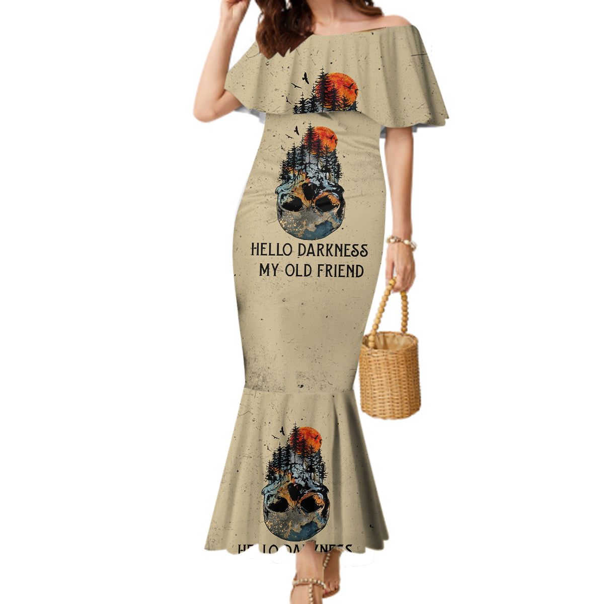 skull-mermaid-dress-hello-darkness-my-old-friend