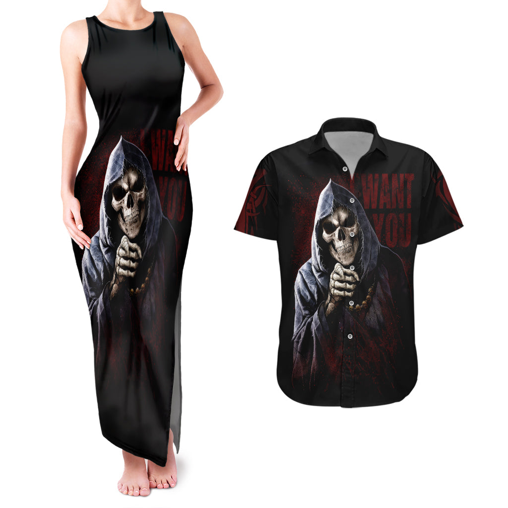 reaper-couples-matching-tank-maxi-dress-and-hawaiian-shirt-uncle-death-angel-peace-skull