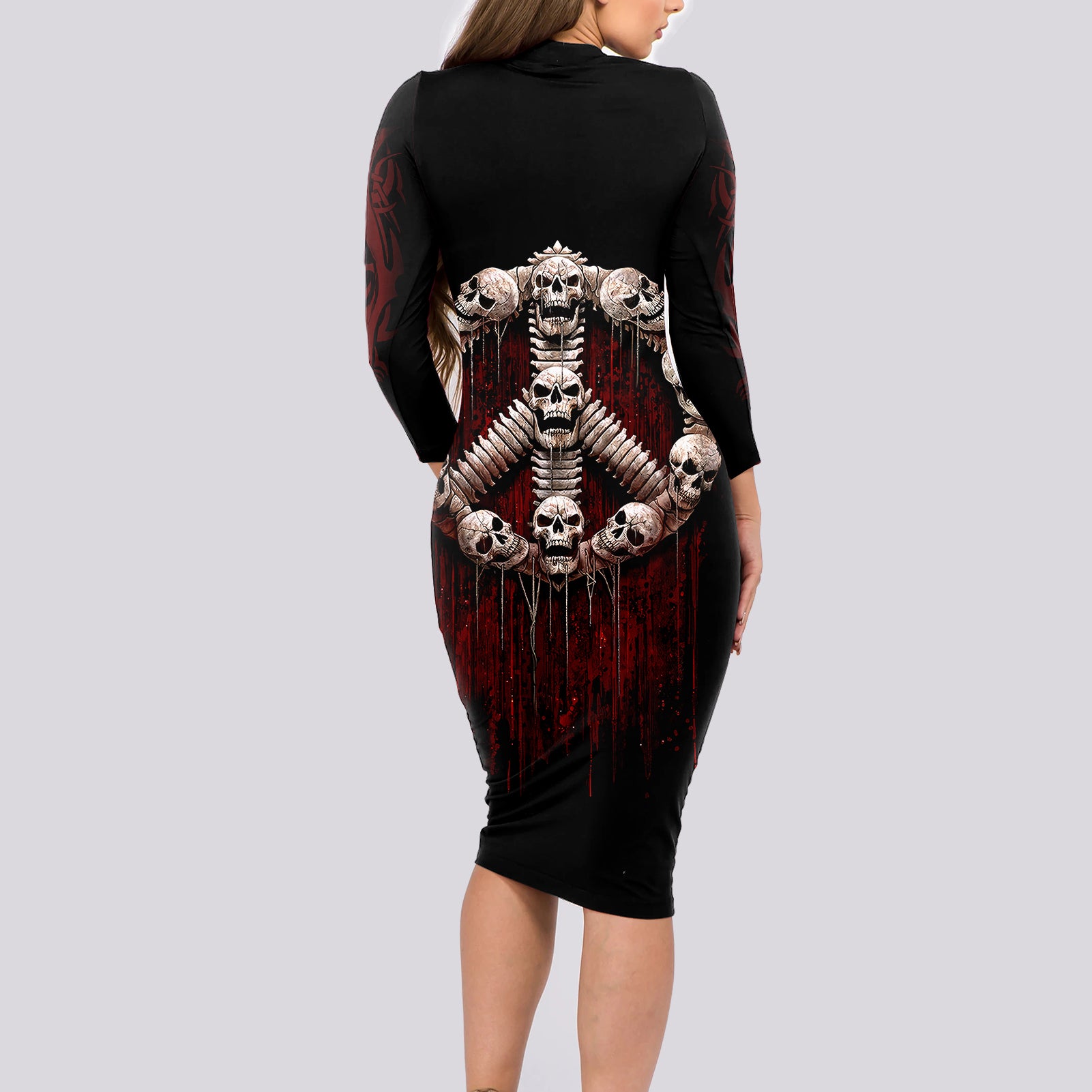 reaper-long-sleeve-bodycon-dress-uncle-death-angel-peace-skull