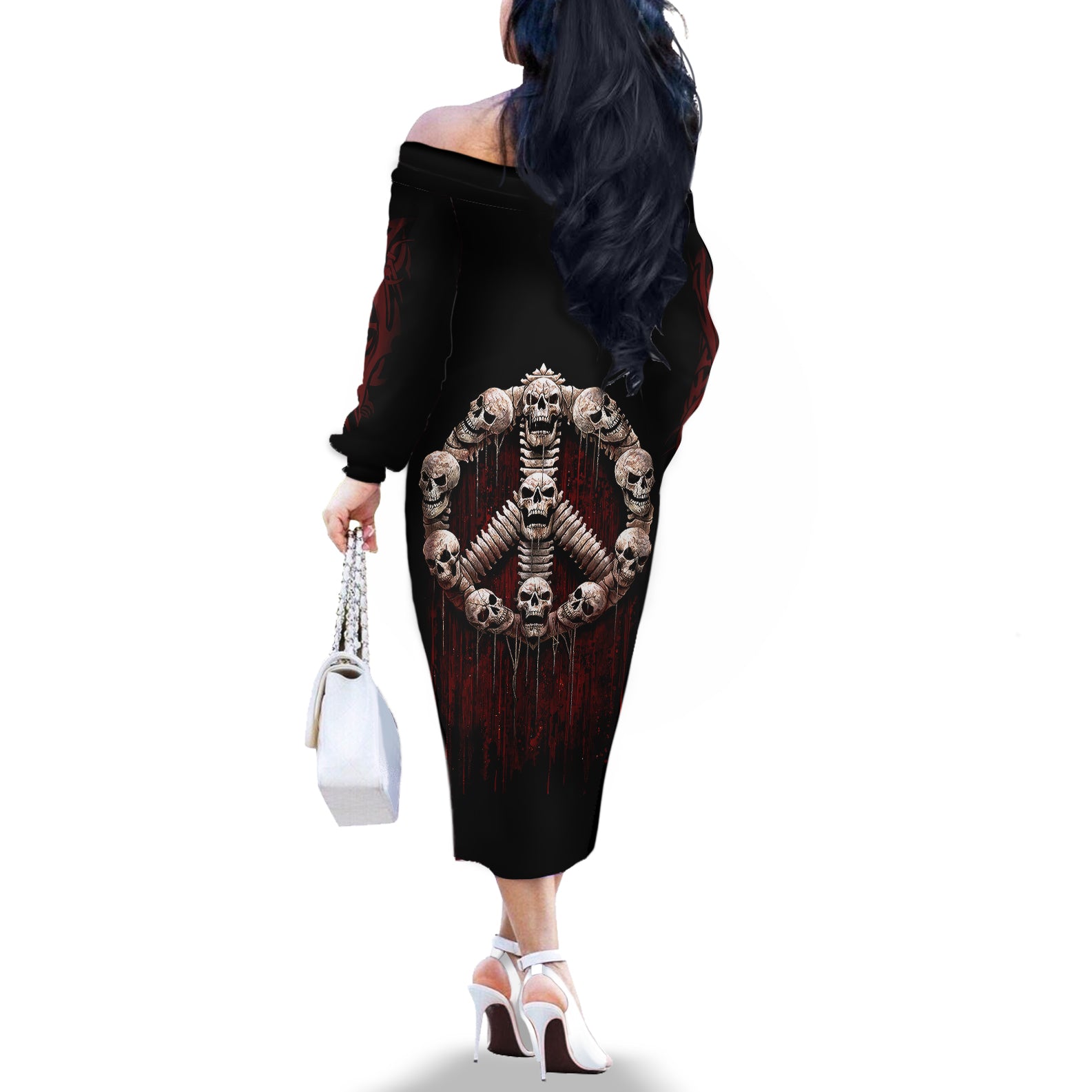 reaper-off-the-shoulder-long-sleeve-dress-uncle-death-angel-peace-skull