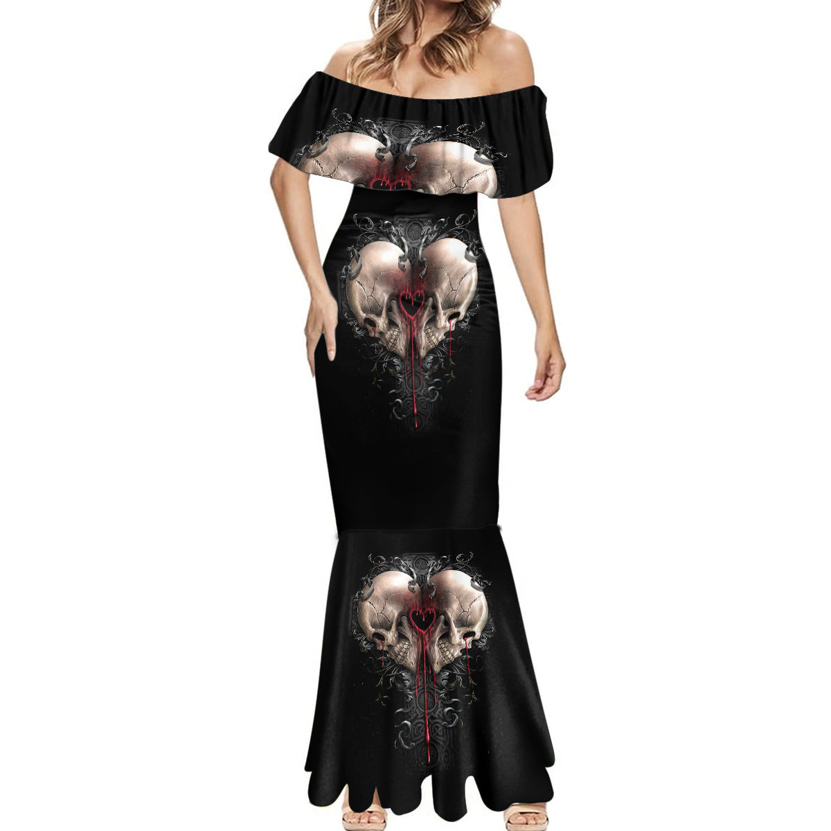 reaper-heart-mermaid-dress-eternal-embrace-uniting-souls-in-the-realm-of-skulls