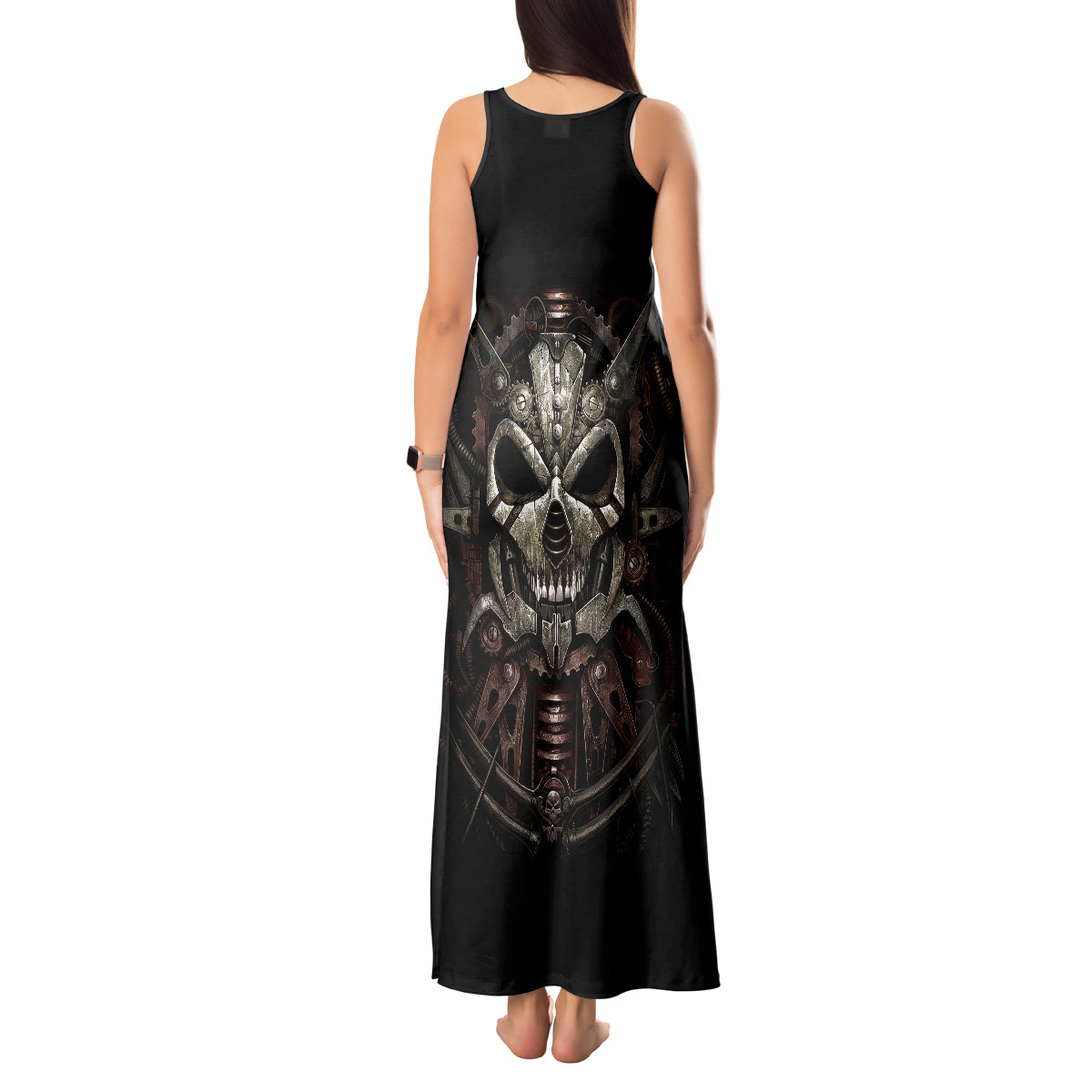 unveiling-the-mechanical-skull-tank-maxi-dress-cybernetic-enigma