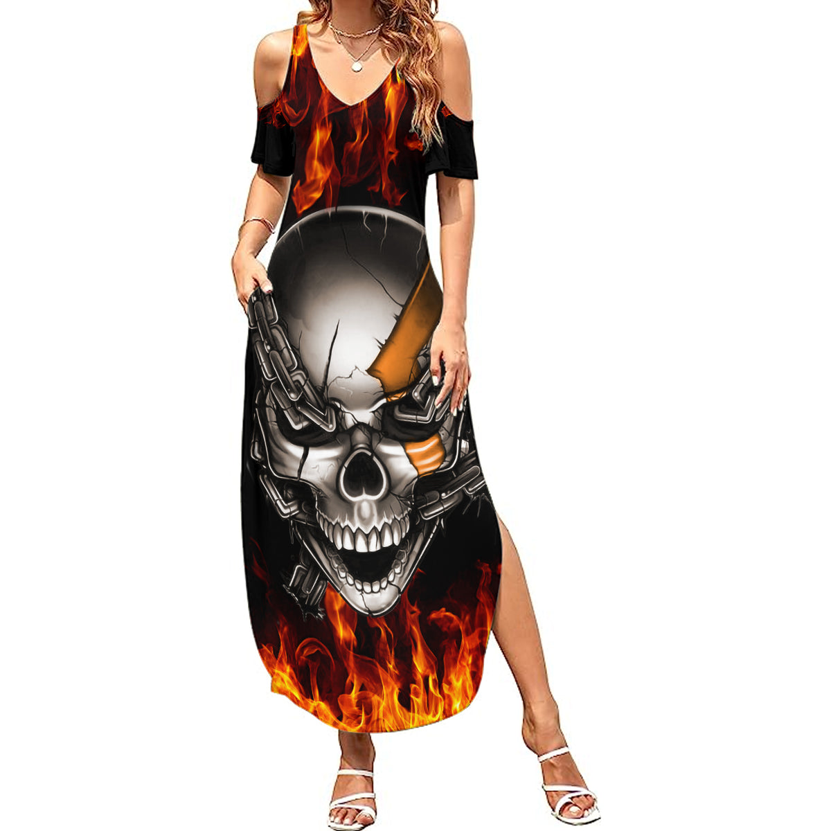 metal-skull-summer-maxi-dress-infernal-chains-in-fiery-abyss