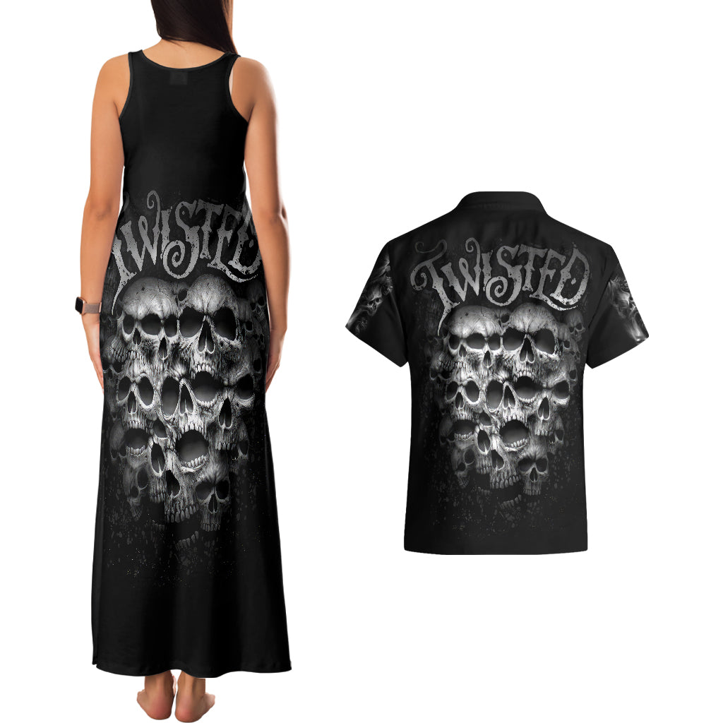 skull-couples-matching-tank-maxi-dress-and-hawaiian-shirt-twisted-head-skull