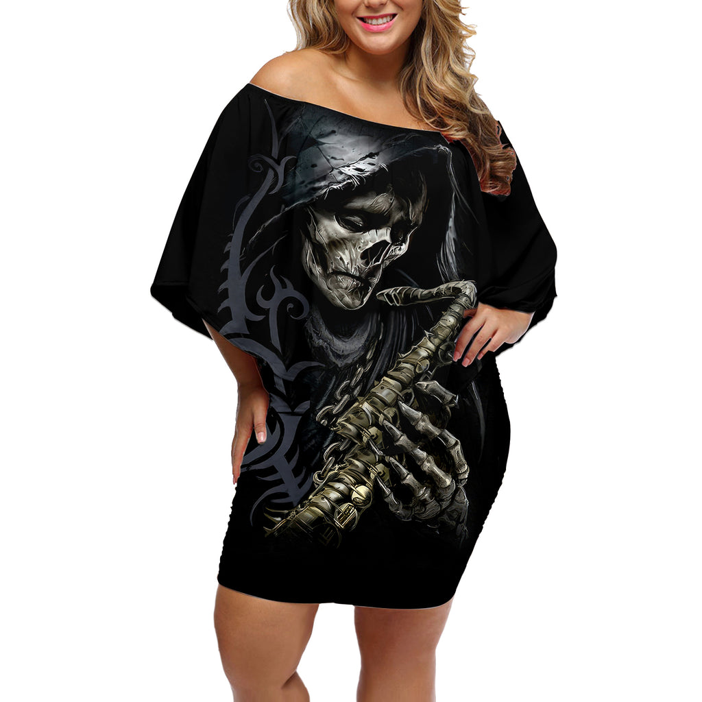 skull-off-shoulder-short-dress-musician-of-death