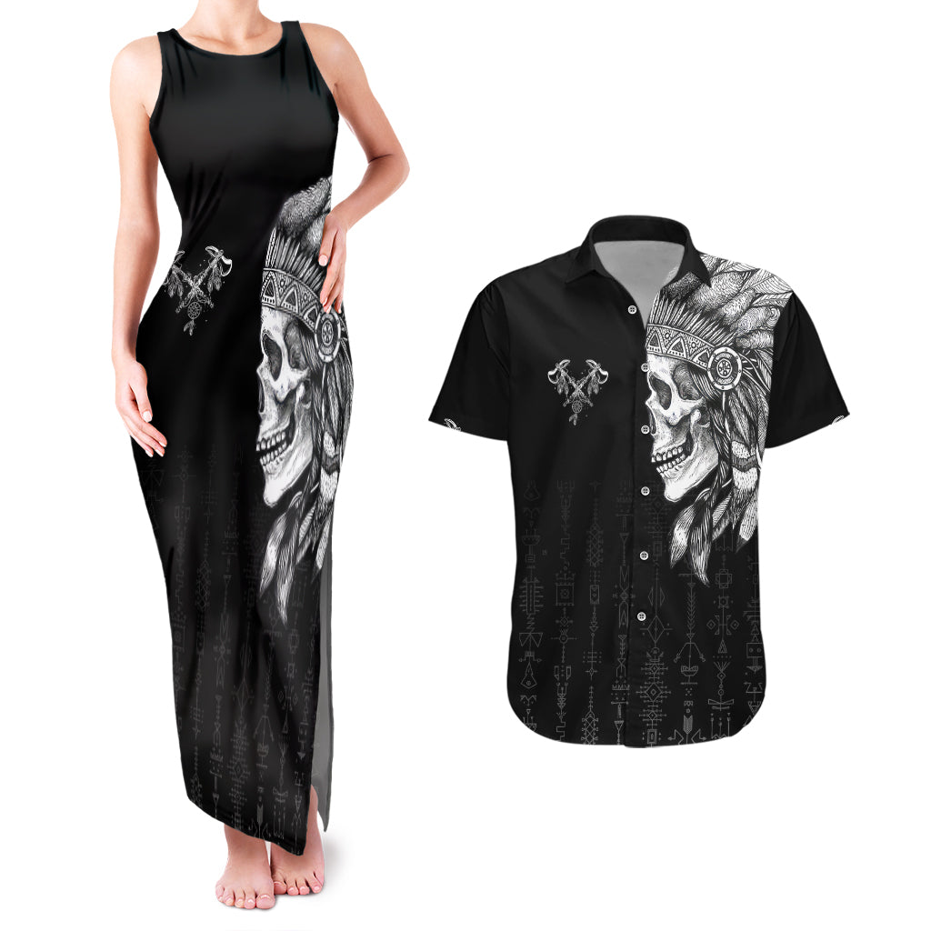 skull-couples-matching-tank-maxi-dress-and-hawaiian-shirt-chief-skeleton