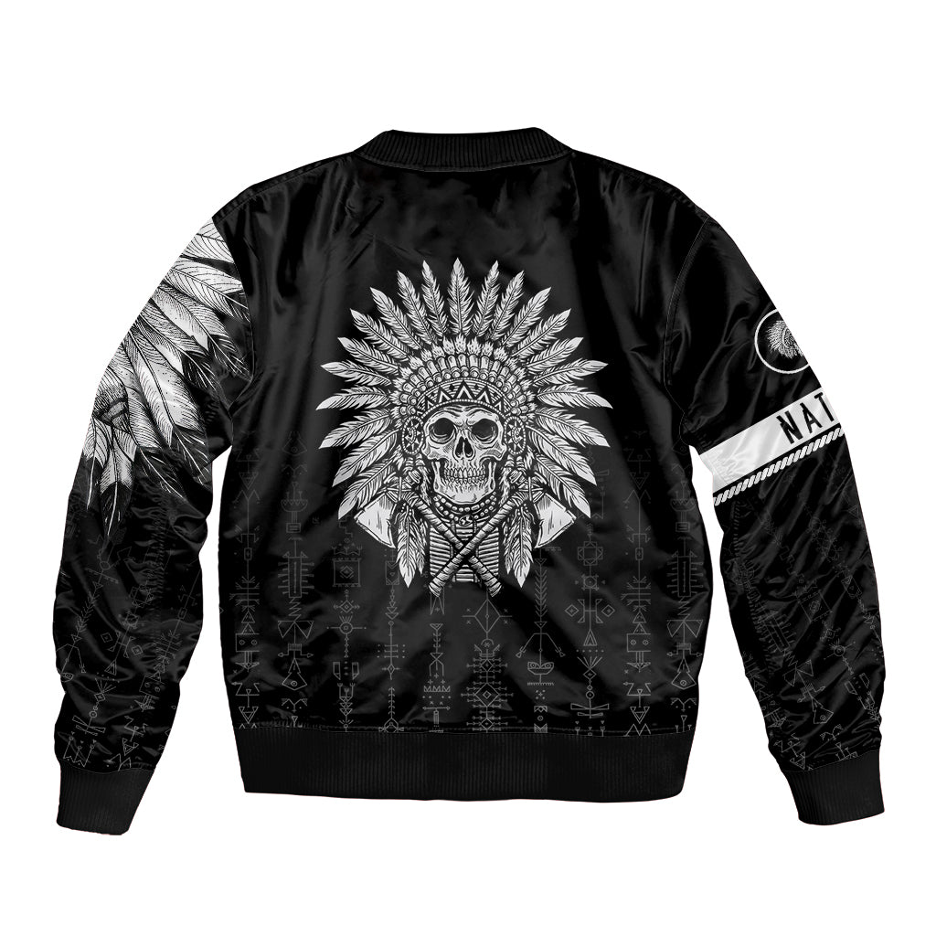 skull-sleeve-zip-bomber-jacket-chief-skeleton