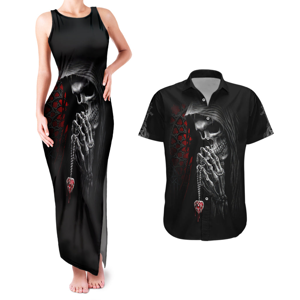 skull-couples-matching-tank-maxi-dress-and-hawaiian-shirt-death-angel-in-love