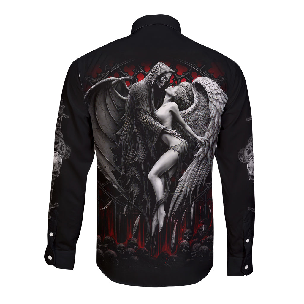skull-long-sleeve-button-shirt-death-angel-in-love
