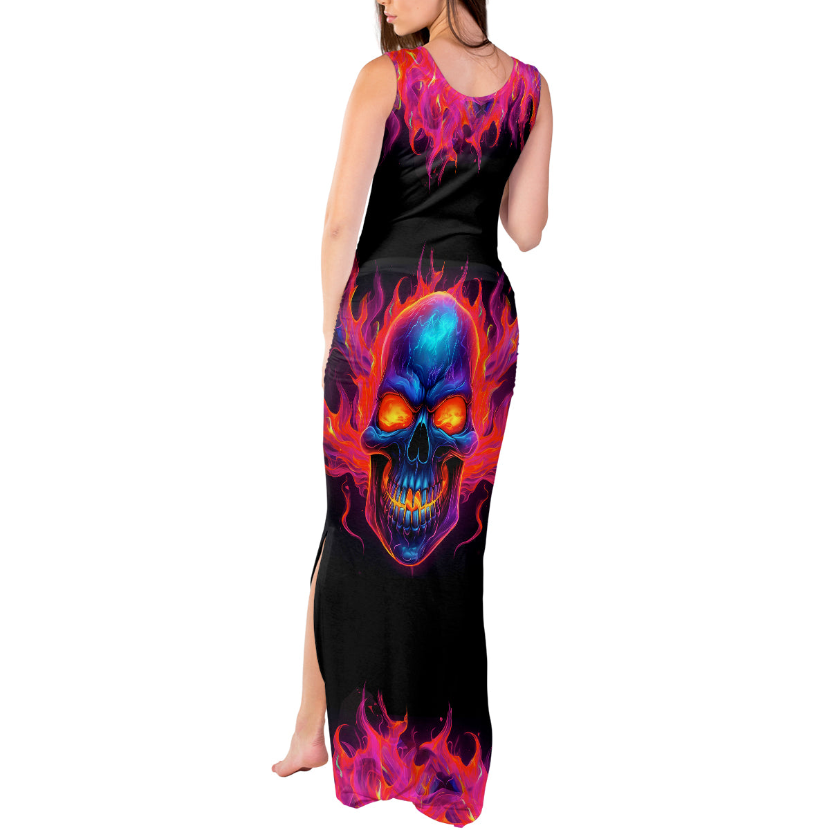 skull-tank-maxi-dress-purple-skull-fire