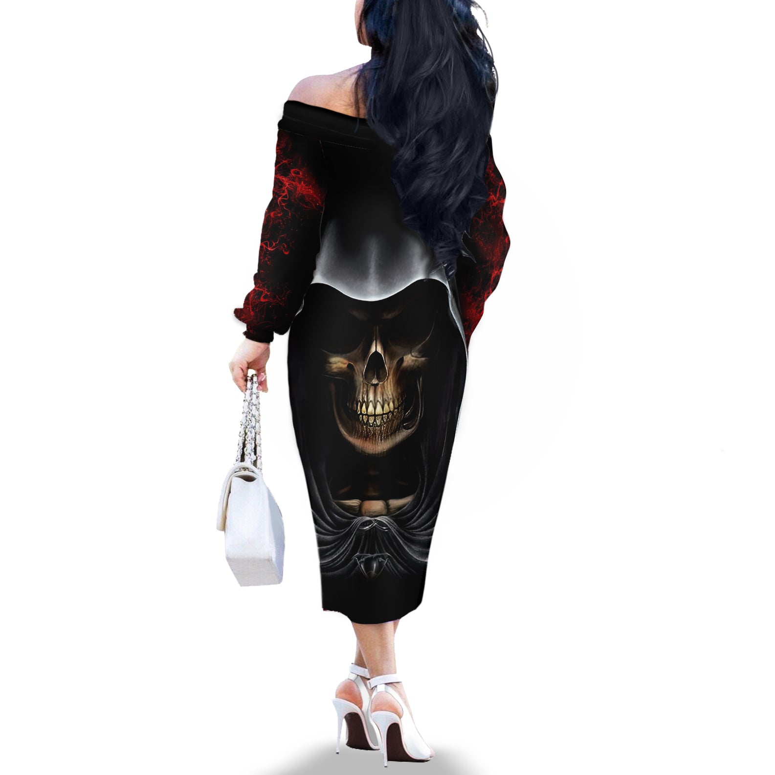 skull-off-the-shoulder-long-sleeve-dress-double-skull-and-death-angel