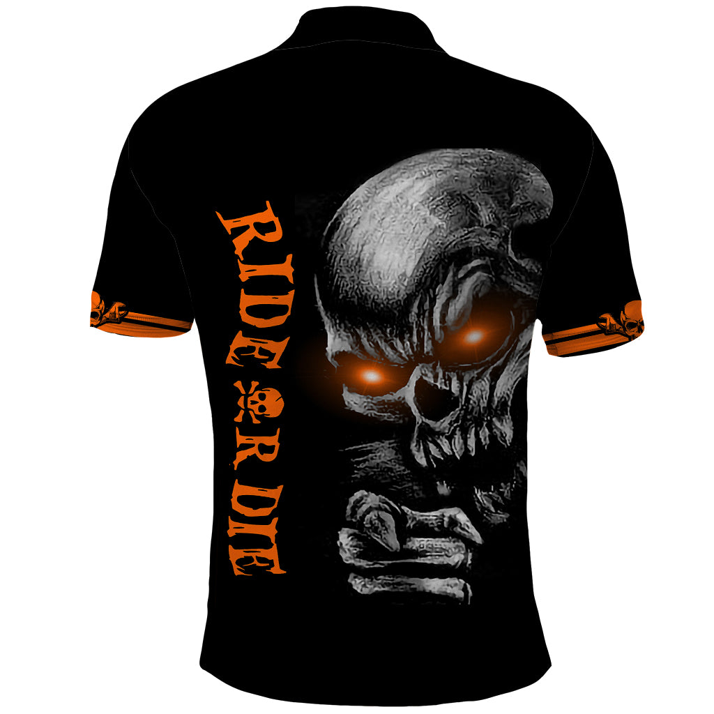 skull-polo-shirt-ride-or-die