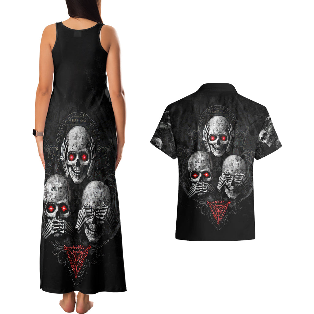 skull-couples-matching-tank-maxi-dress-and-hawaiian-shirt-no-see-no-hear-no-speak-evil