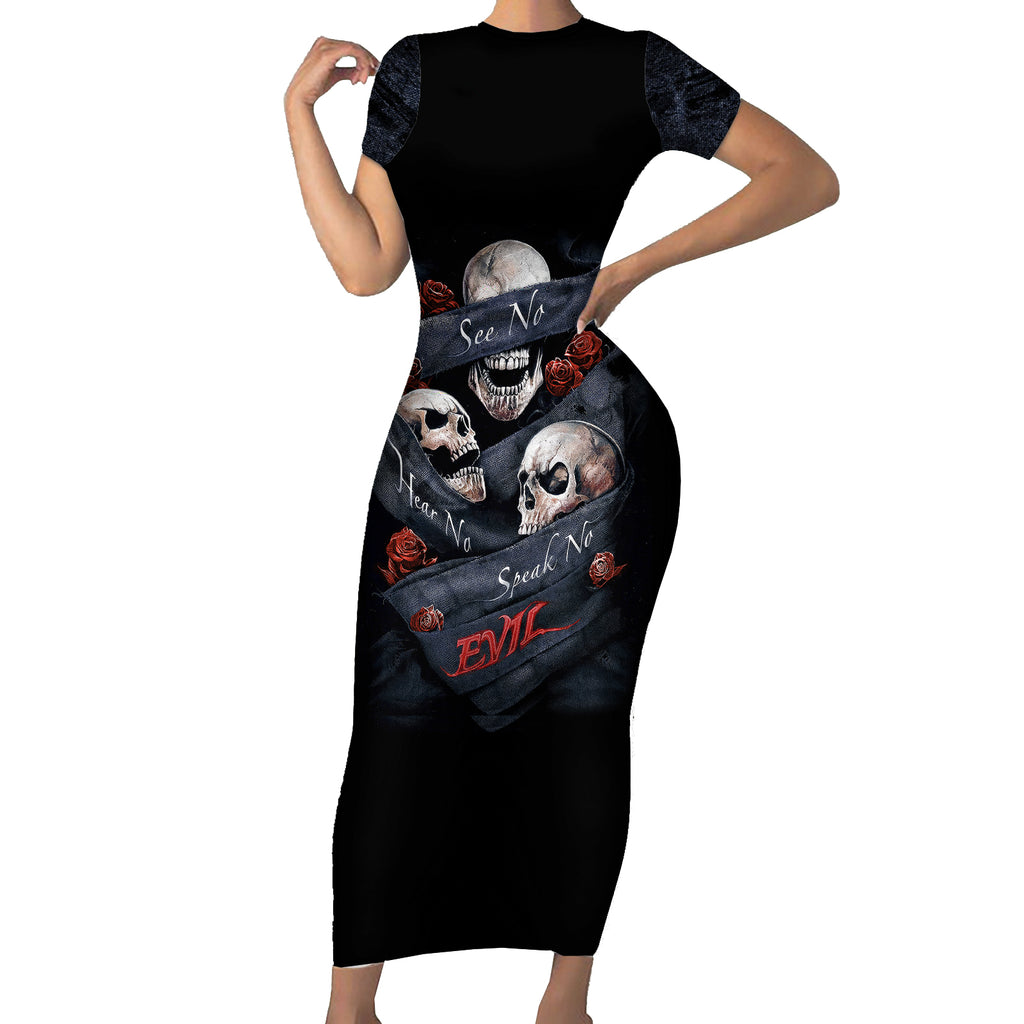 skull-short-sleeve-bodycon-dress-no-see-evil-red-rose-jean