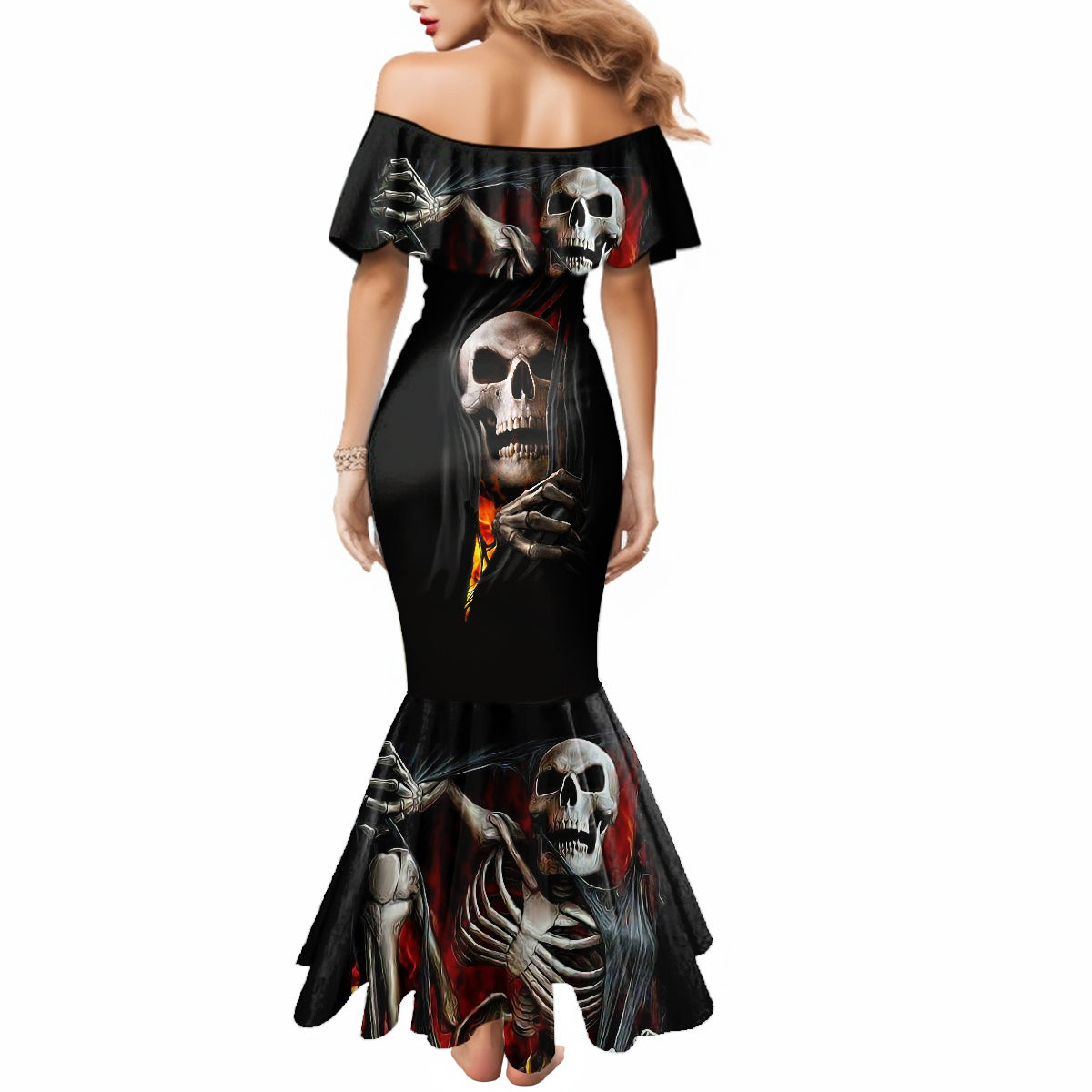 skull-mermaid-dress-skeleton-ripped-inside-flame