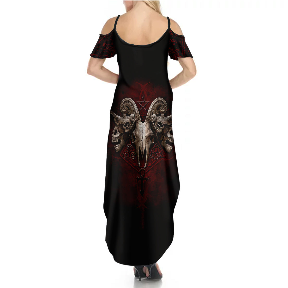 skull-summer-maxi-dress-boy-band-queen