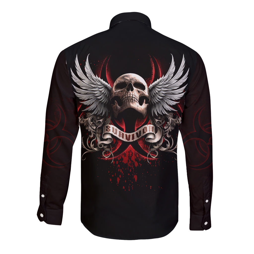 skull-long-sleeve-button-shirt-blood-skull-survivor
