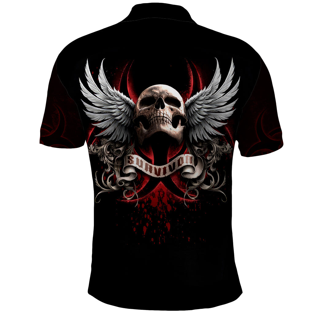 skull-polo-shirt-blood-skull-survivor