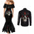 skull-couples-matching-mermaid-dress-and-long-sleeve-button-shirts-black-reaper