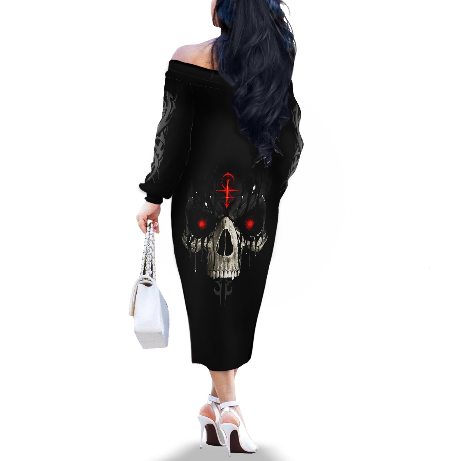 skull-off-the-shoulder-long-sleeve-dress-black-reaper