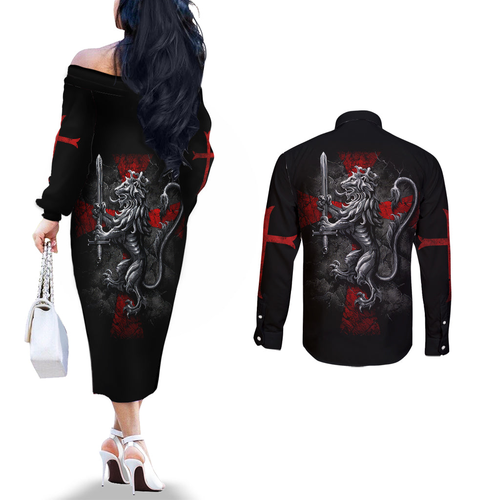 skull-couples-matching-off-the-shoulder-long-sleeve-dress-and-long-sleeve-button-shirts-death-skull-crusader
