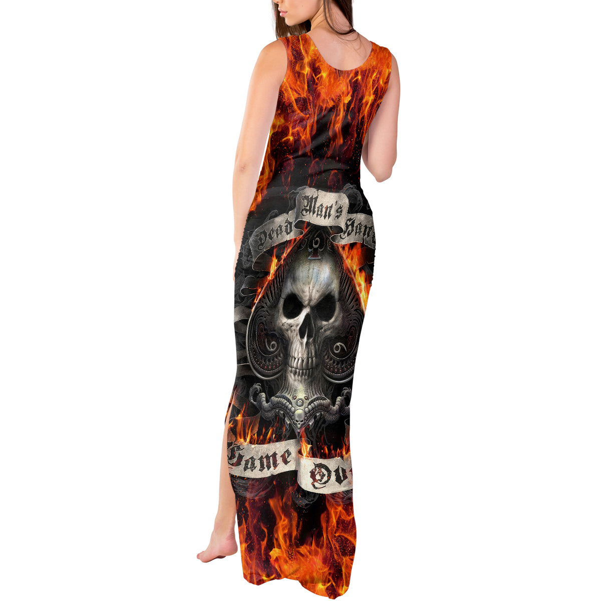 skull-tank-maxi-dress-gambling-death-fire