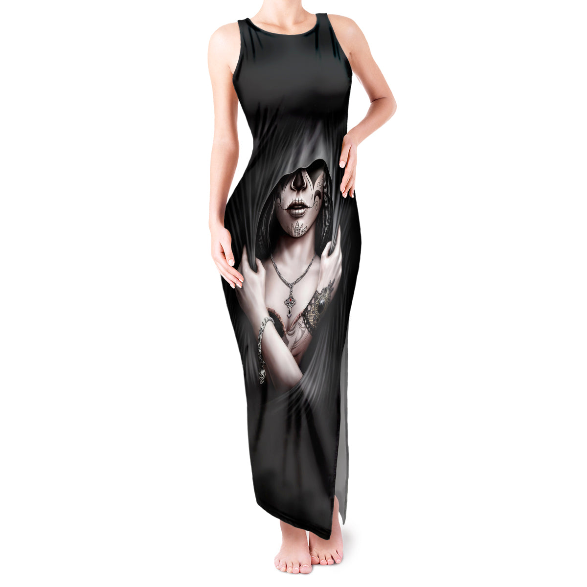 skull-tank-maxi-dress-girl-day-of-the-dead