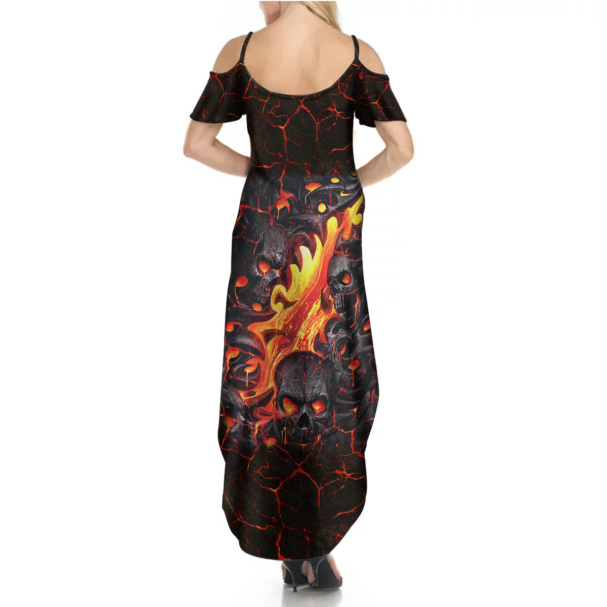 skull-summer-maxi-dress-flame-skull-lava-inside