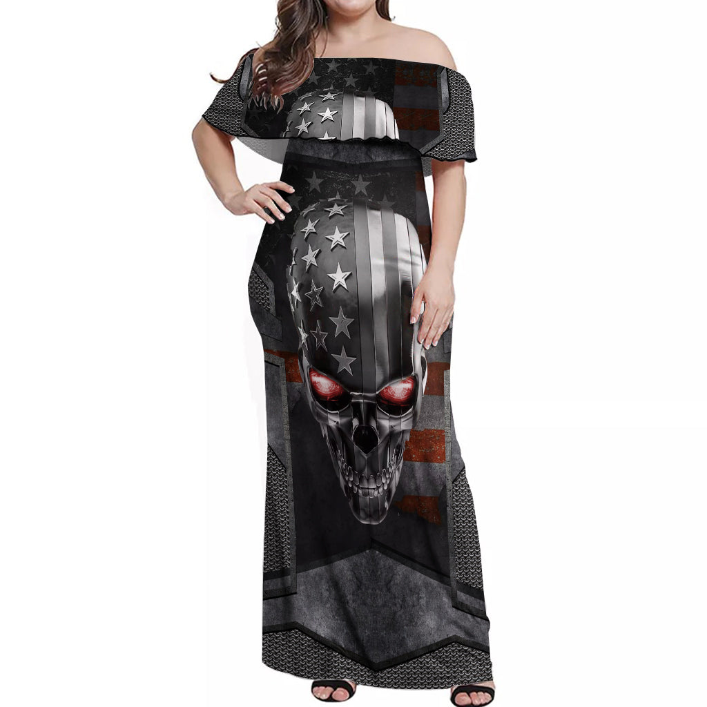 skull-off-shoulder-maxi-dress-metal-head-skull-american