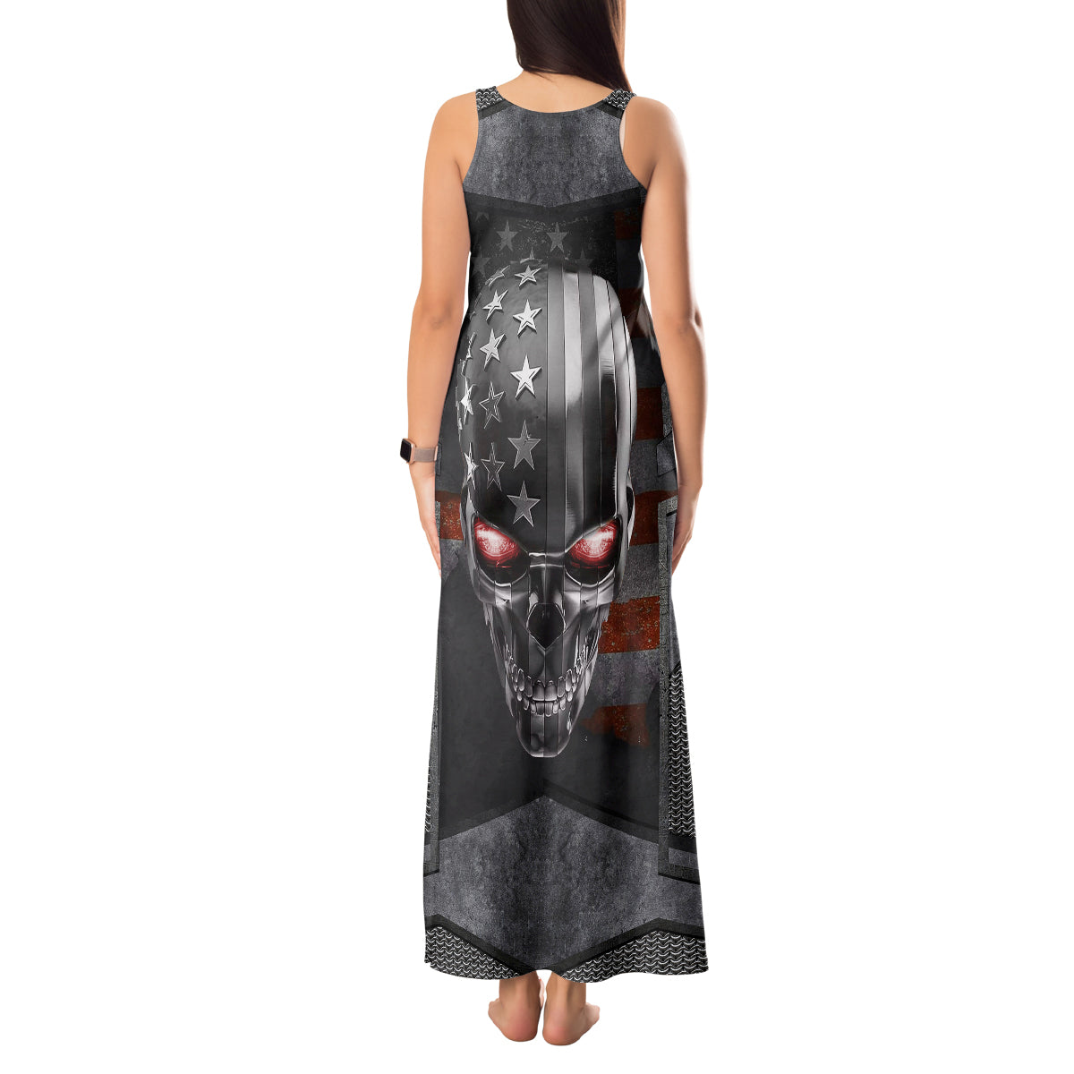 skull-tank-maxi-dress-metal-head-skull-american