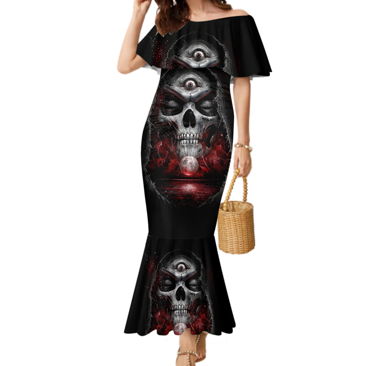 skull-mermaid-dress-prayer-skull