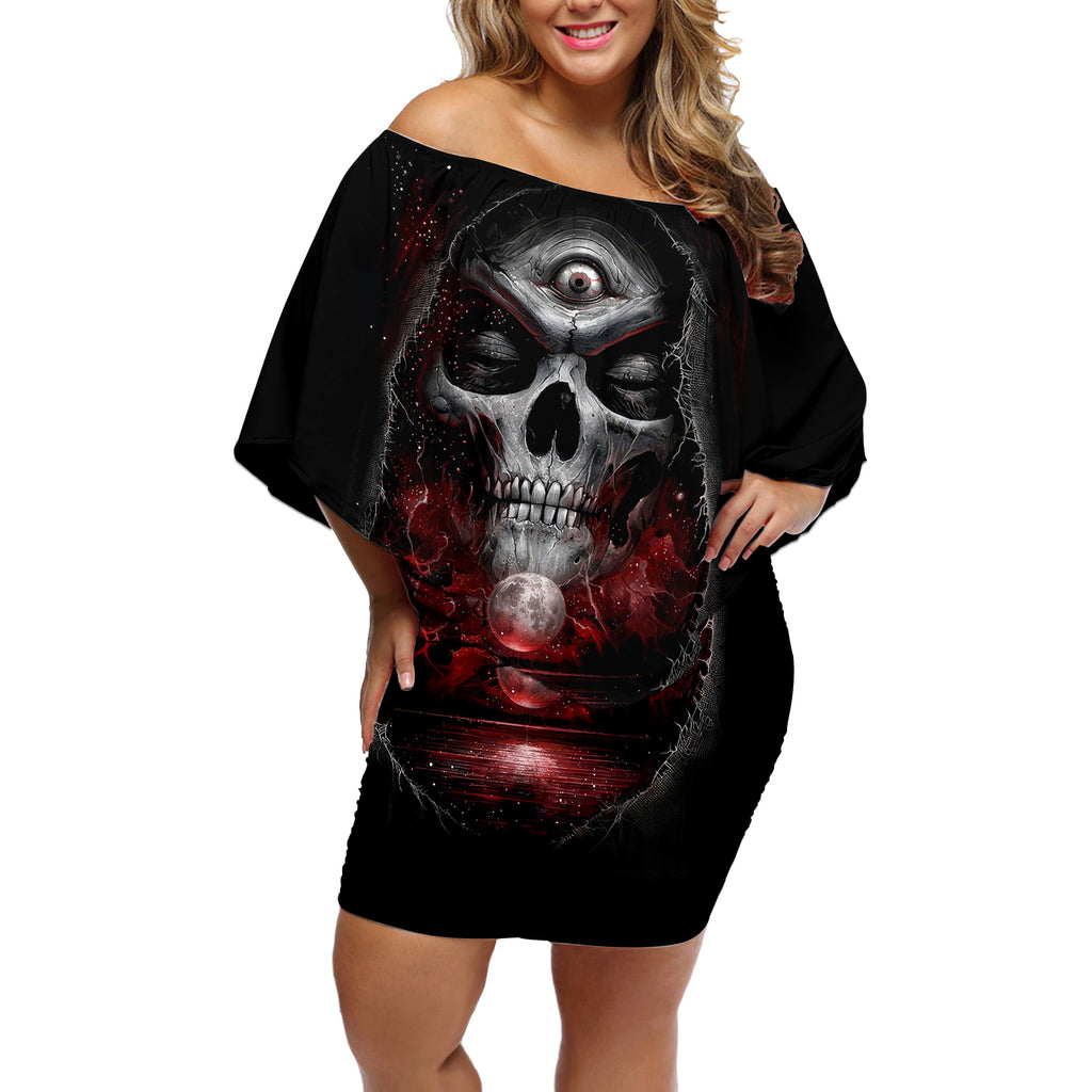 skull-off-shoulder-short-dress-prayer-skull
