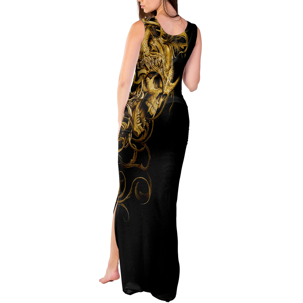 skull-tank-maxi-dress-golden-warrior-royal