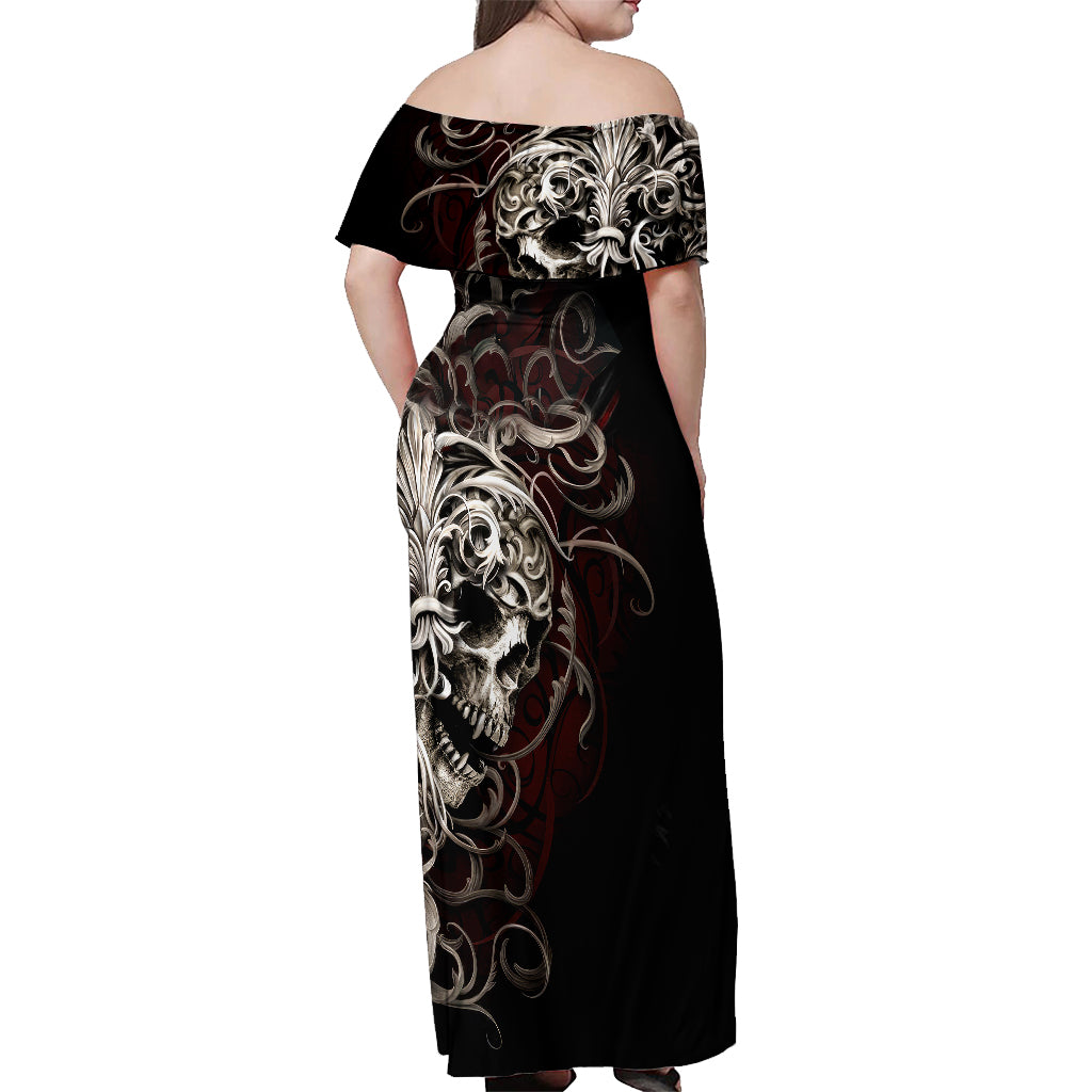 skull-off-shoulder-maxi-dress-silver-warrior-royal