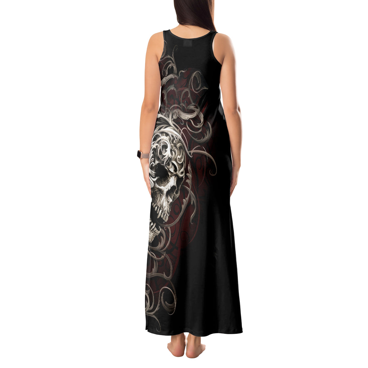 skull-tank-maxi-dress-silver-warrior-royal