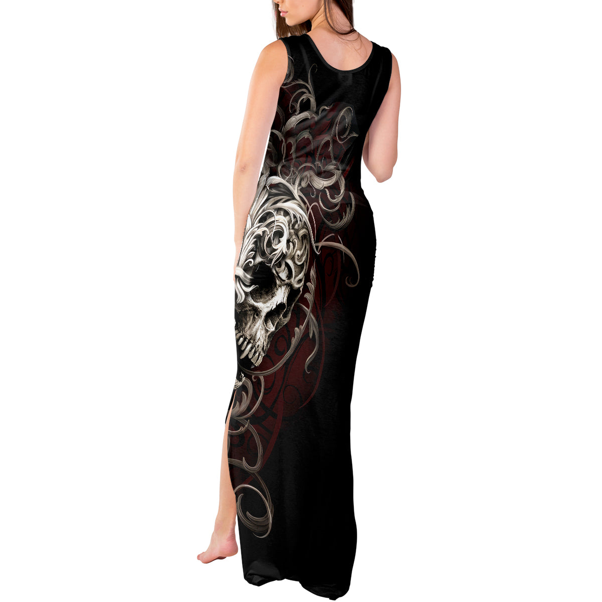 skull-tank-maxi-dress-silver-warrior-royal