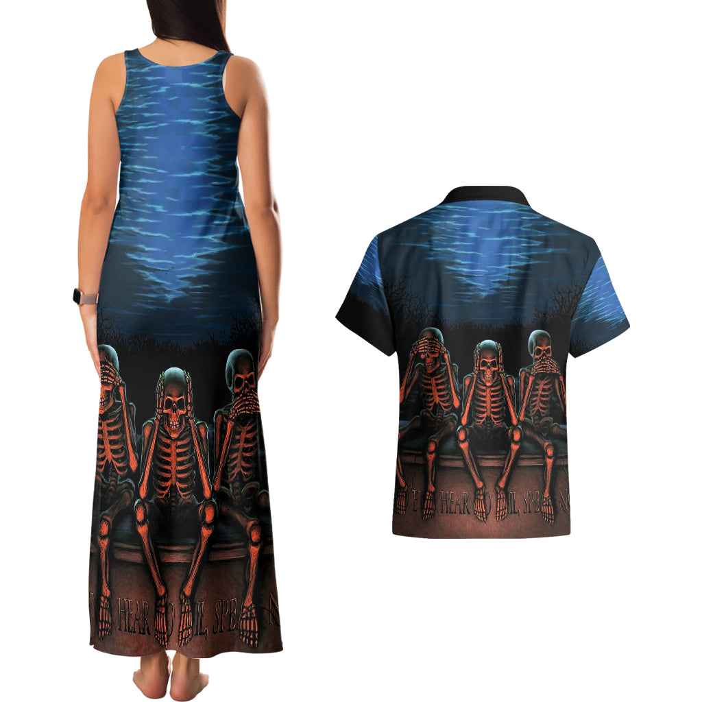 skull-couples-matching-tank-maxi-dress-and-hawaiian-shirt-three-skeleton-no-see-no-speak-no-hear