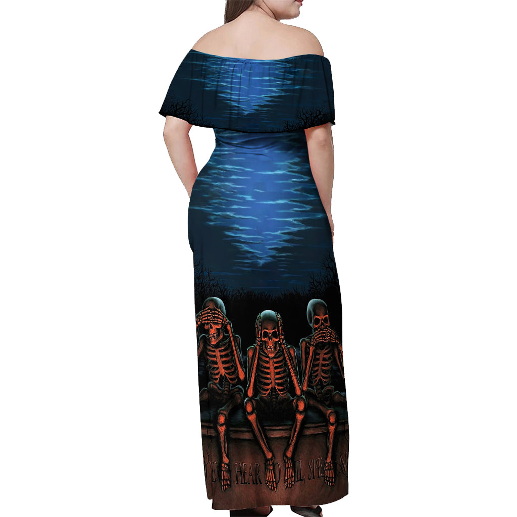 skull-off-shoulder-maxi-dress-three-skeleton-no-see-no-speak-no-hear